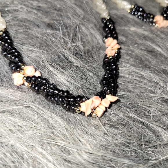 Vintage 90s necklace and bracelet set - Picture 5 of 8